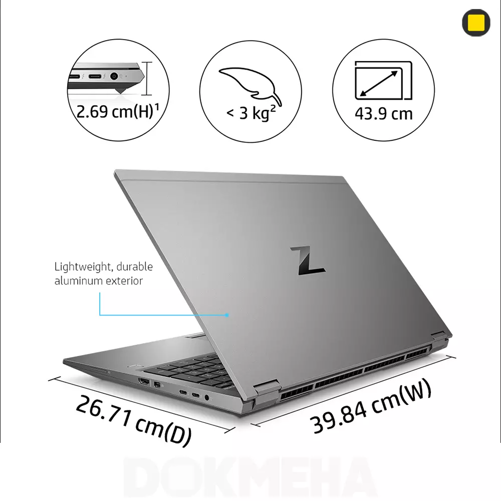 لپتاپ zbook g7 17ا